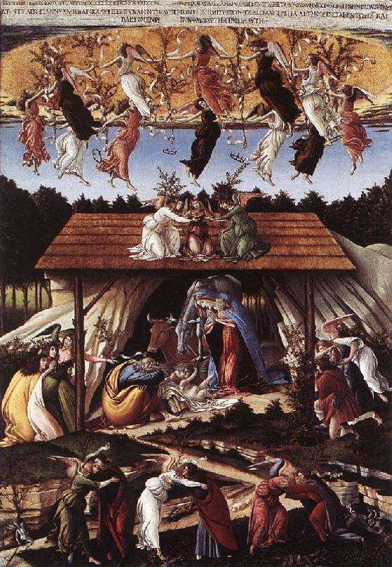 Mystical Nativity fg, BOTTICELLI, Sandro